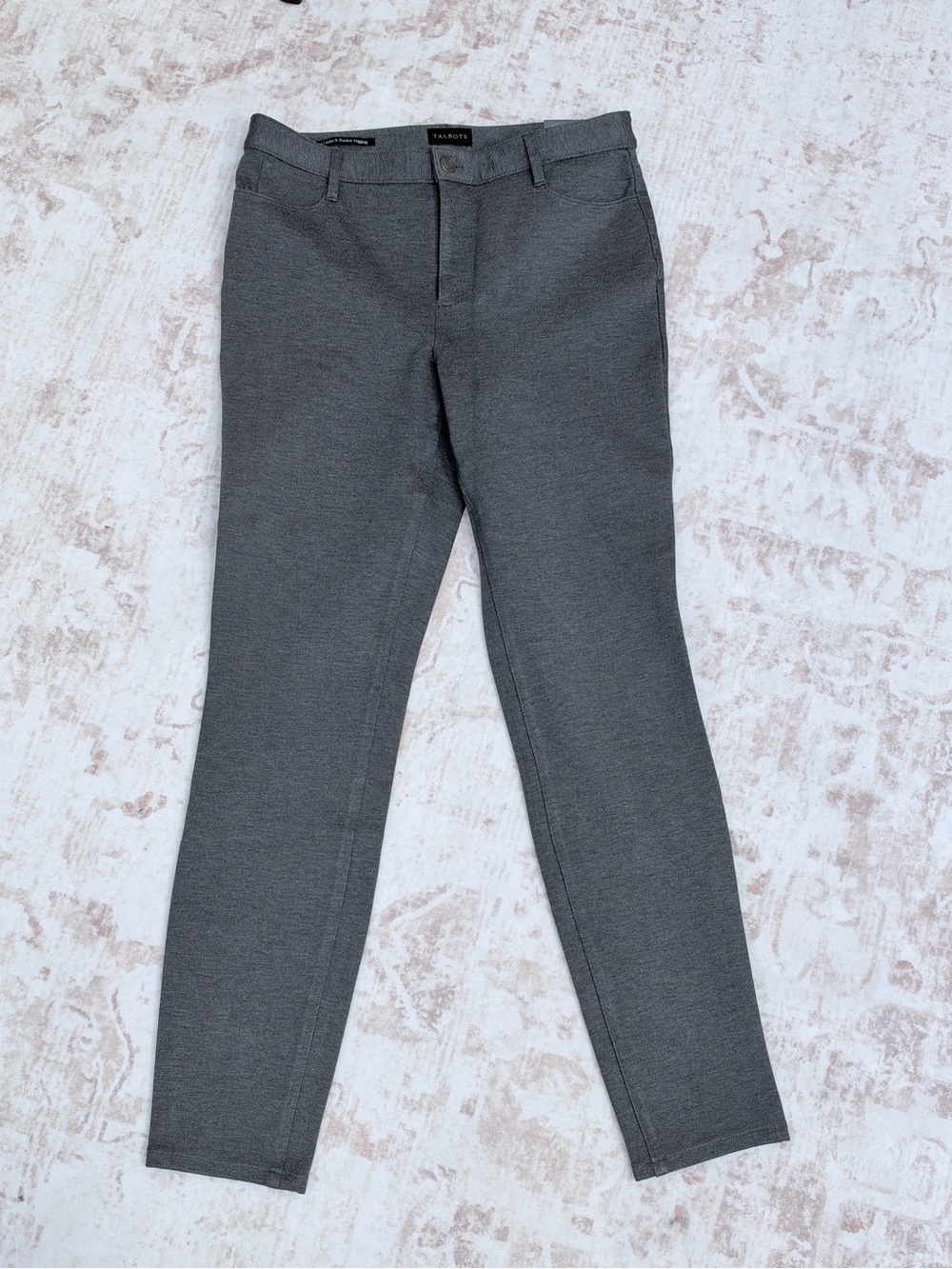 NWT Talbots Soho 5-Pocket Jeggings Gray Size 4